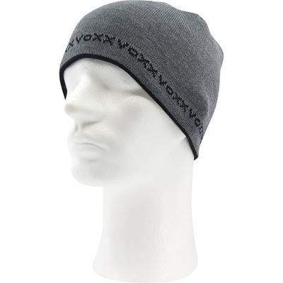 VERSO men's knitted reversible hat BLACK-GREEN