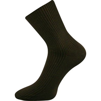Men's medicine VIKTOR socks with non-slip cuff BROWN