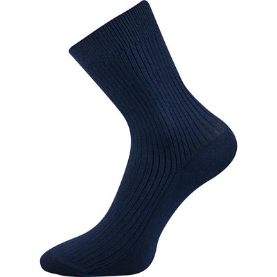 Women's VIKTORKA medicine socks with non-slip cuff, DARK BLUE