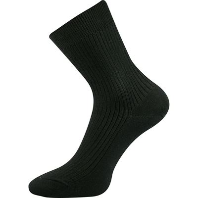 Men's VIKTOR medicine socks with non-slip cuff BLACK