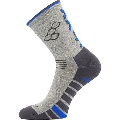 VIRGO sports socks with silver ions LIGHT GREY MELANGE VoXX 121557 2