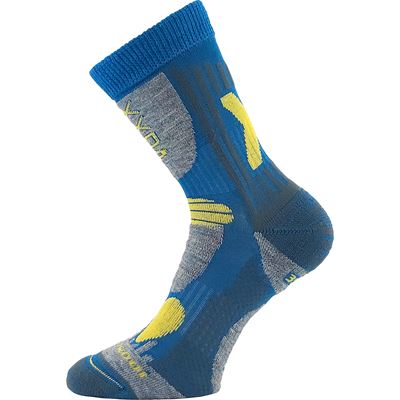 VISION children's thermo socks made of merino wool with silver DARK TURQUOISE