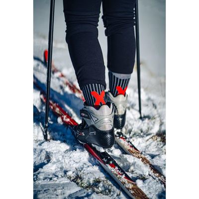 VISION merino winter thermo socks with silver LIGHT GREY