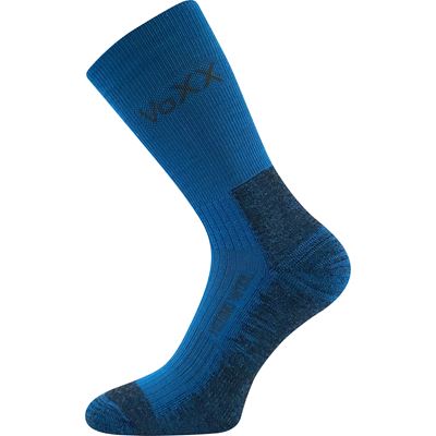 VOYAGE winter wool socks with silver DARK TURQUOISE