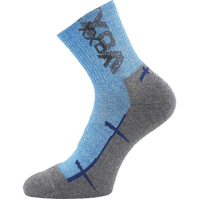 WALLI sports socks with silver ions LIGHT BLUE