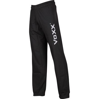 Men's WARP cotton tracksuit bottoms BLACK