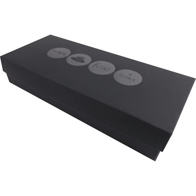 Luxury BLACK matte paper gift box