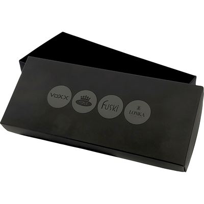Luxury BLACK matte paper gift box