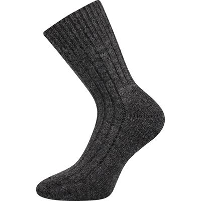 WILLIE anthracite melange winter woollen socks