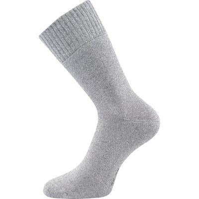 Thick WOLIS socks, light grey melange