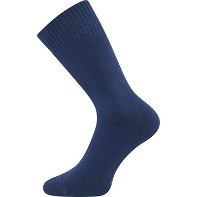 Thick WOLIS socks, mottled BLUE