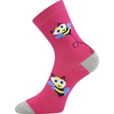 WOODIK children's socks with pictures GIRLS (3 pairs)
