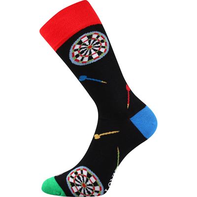 Men's funny WOODOO socks with ARROWS pictures
