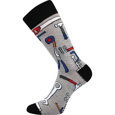 Men's funny socks DEPATE with TOOLS pictures