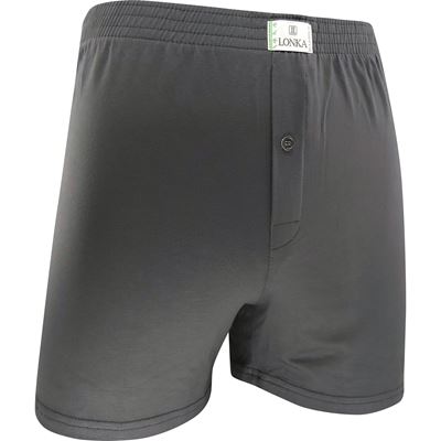Men's bamboo boxer shorts WUZZY grey