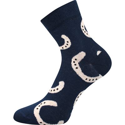 Women's summer socks XANTIPA 64 with horses MIX (3 pairs)