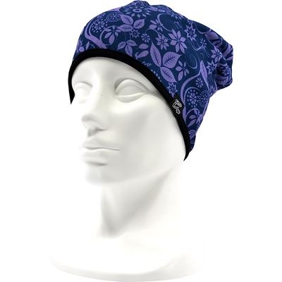 Women's functional hat YOWIE purple with dark blue