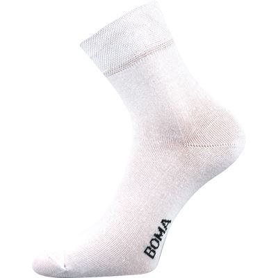 Thin ZAZR socks, single colour, WHITE