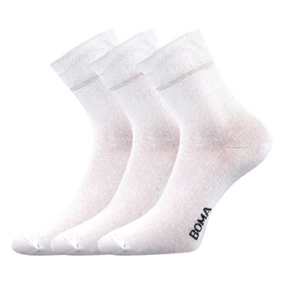 Thin ZAZR socks, single colour, WHITE