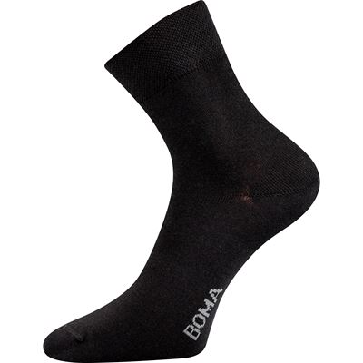 Thin ZAZR socks, single colour, BLACK