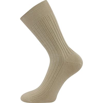 Men's thin socks ZEBRAN 100% cotton BEIGE
