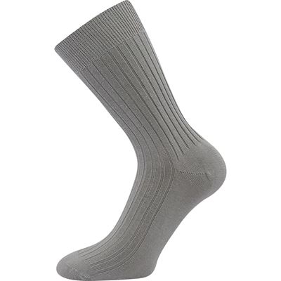 Men's thin socks ZEBRAN 100% cotton LIGHT GREY