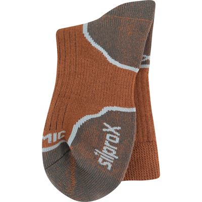 Thick socks with silver ions ZENITH anatomically shaped BROWN