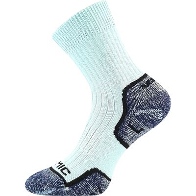 Thick socks with silver ions ZENITH anatomically shaped LIGHT BLUE