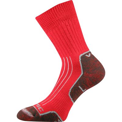 Thick socks with silver ions ZENITH anatomically shaped RED