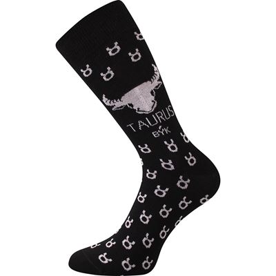 ZODIAC zodiac sign socks in a box TAURUS black