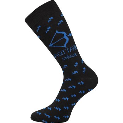 ZODIAC zodiac sign socks in a box SAGITTARIUS black