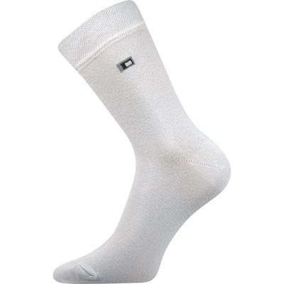 Men's dress socks ŽOLÍK light grey