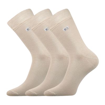 Men's formal socks ŽOLÍK beige