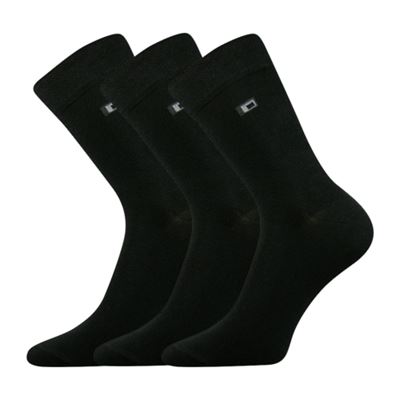 Men's dress socks ŽOLÍK black