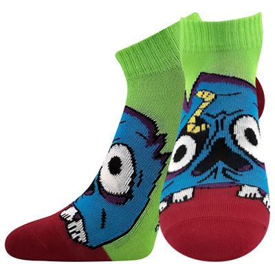 Funny thin socks ZOMBIK mix GIRLS (3 pairs)