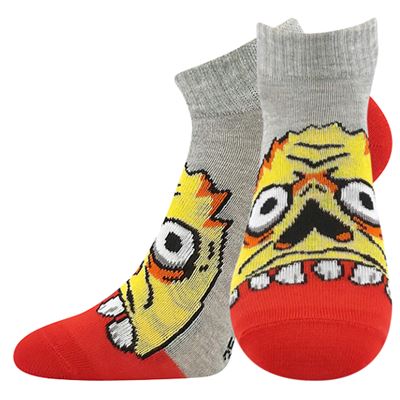 Funny thin socks ZOMBIK mix BOYS (3 pairs)
