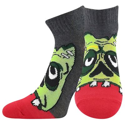 Funny thin socks ZOMBIK mix BOYS (3 pairs)