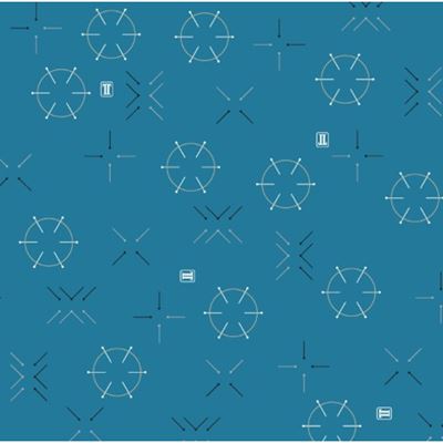 VENTOR short-sleeved pyjamas with a subtle pattern A-01