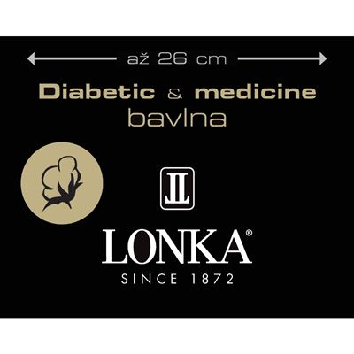 DIACOTTONIX super stretch socks for diabetics BEIGE Lonka 126868 3