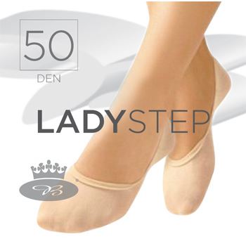 Women's nylon socks LADY step 50 DEN BEIGE (nude) 2 pairs per pack