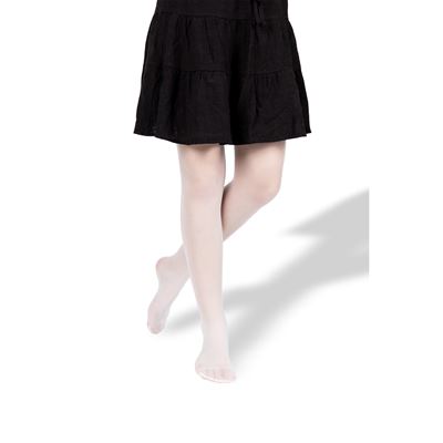 Girls' tights LITTLE LADY tights 40 DEN BIANCO (white)
