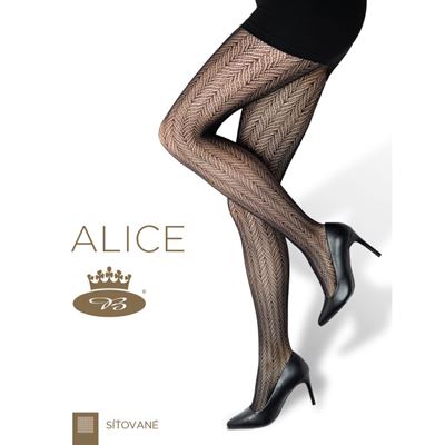ALICE fishnet tights NERO (black)