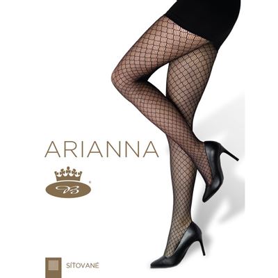 ARIANNA fishnet tights NERO (black)